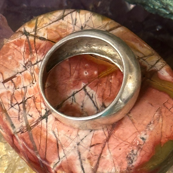 Vintage graduated sterling silver ring - Picture 4 of 10